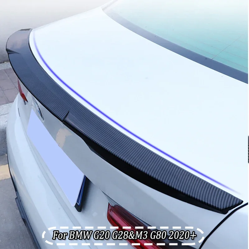 

For BMW 3 Series G20 G28&M3 G80 Rear Trunk Roof Lip Spoiler Wing Rear Trunk Tail Wing 2020-2023 Accesorios Para Vehículos Trims