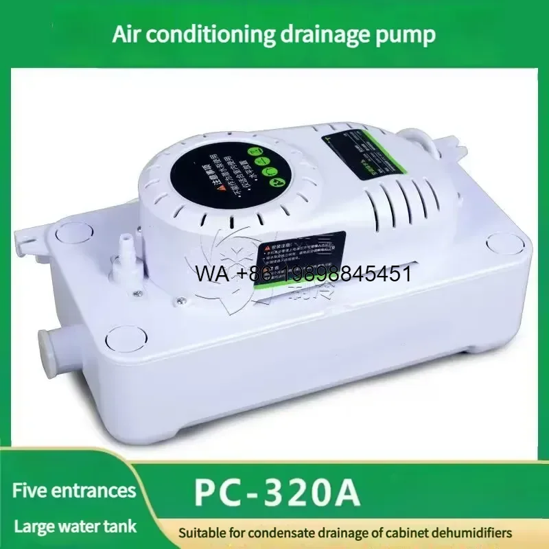 Wmwmnu Factory Direct High Quality HVAC Condensate Drainage Pump for AC PC-320A 125L/H Displacement 4m Lift OEM