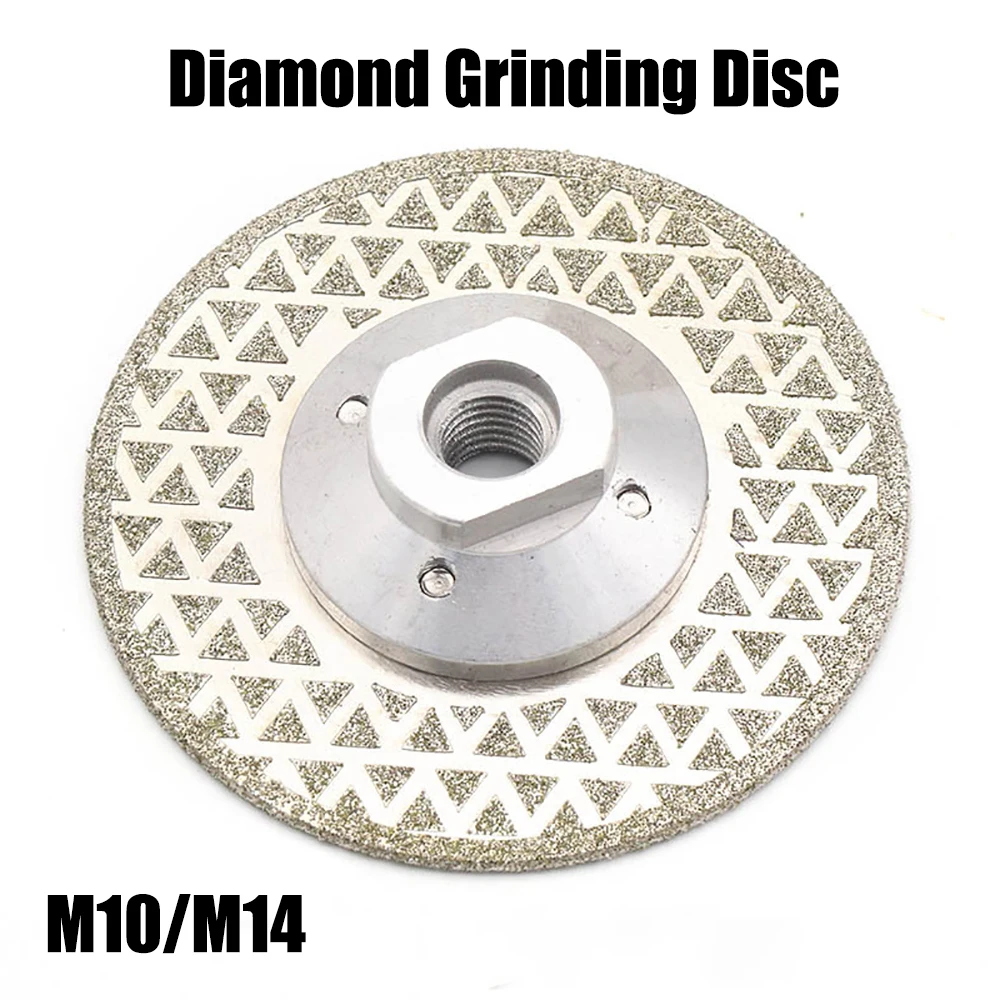 

M10 M14 Diamond Grinding Wheel Saw Blade Cutting Disc For Sharpener Porcelain Tile Marble Granite Diameter 100mm Angle Grinder