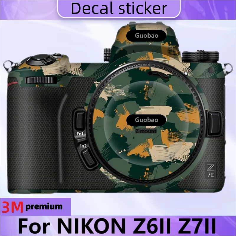 

For NIKON Z6II Z7II Camera Sticker Protective Skin Decal Film Anti-Scratch Protector Coat Z62 Z72 Z6M2 Z7M2 Z6Mark2 Z7Mark2