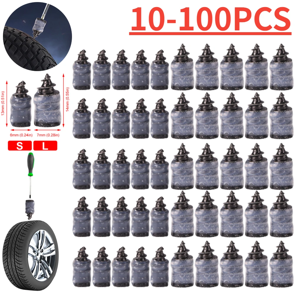 

Гвозди для ремонта автомобильных вакуумных шин, 10-100 шт.