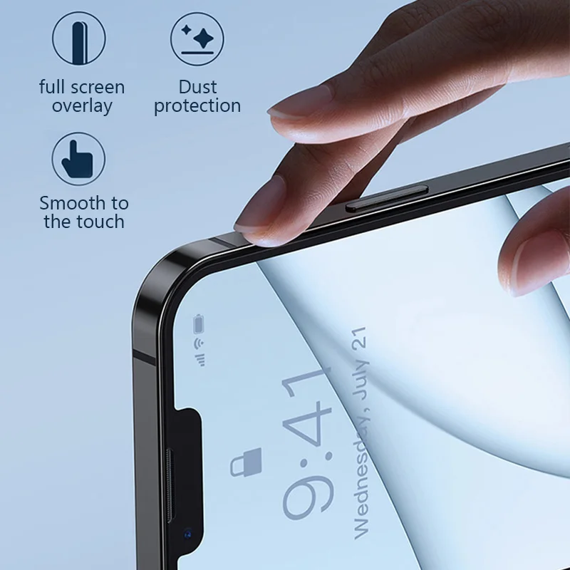 1PC 3PCS Tempered Glass for iPhone 16 15 14 13 12 11 Pro Mini XS Max X XR Protective Glass for iPhone 7 8 16 Plus SE 2020 2022 image 4