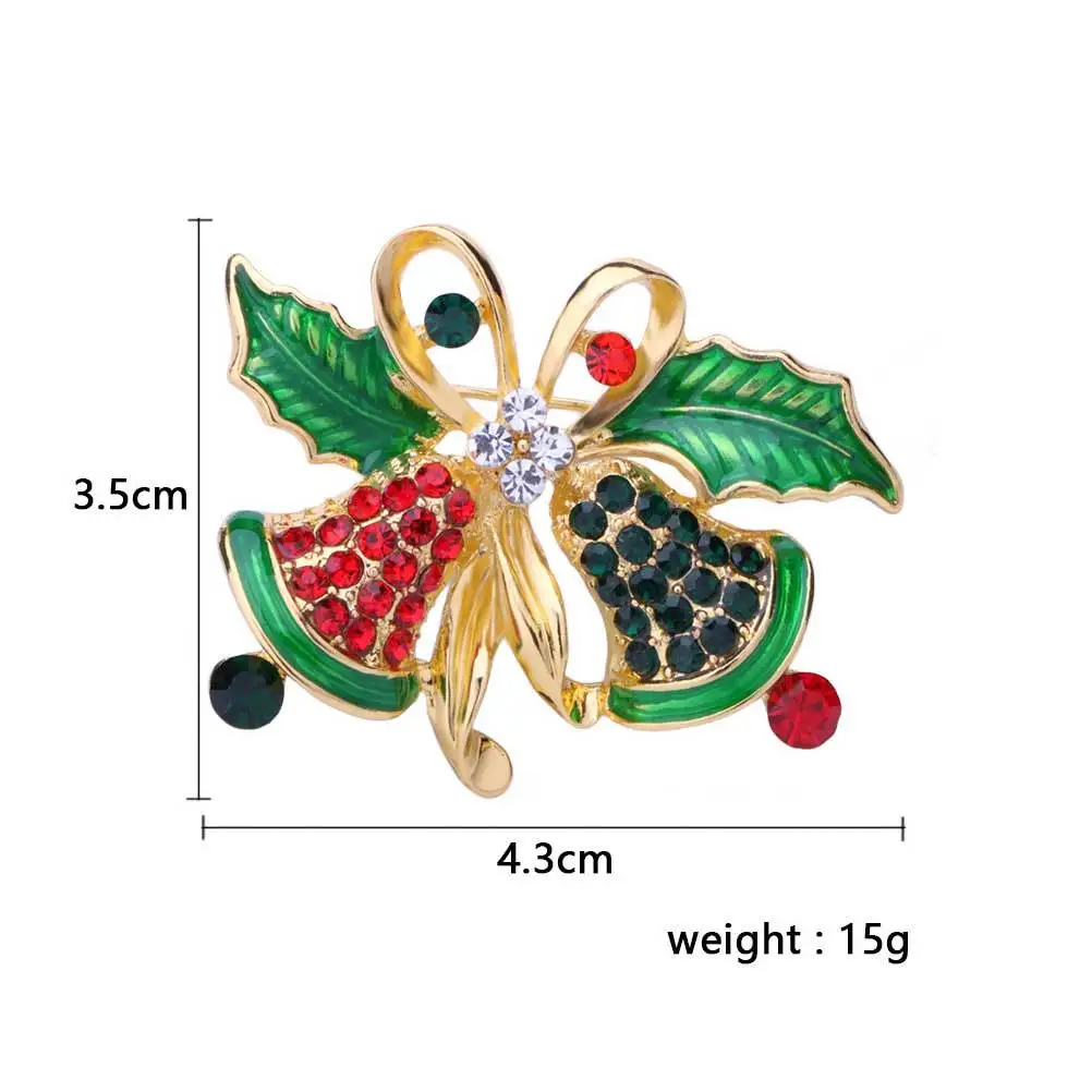 

6Pcs Snowman Christmas Brooch Alloy Badge Durable Party Brooch Pin for Festival Banquet Christmas Badge