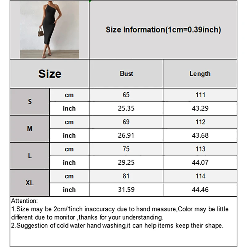 Women's Summer Dress Asymmetric Shoulder Tight Dress Women's Black One Shoulder Hip Skirt 2024 Casual