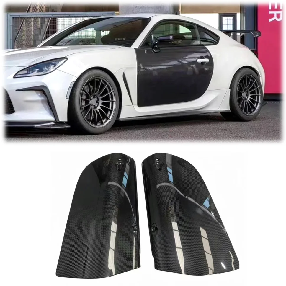 Dry Carbon Fiber Replacement Car Door for Toyota GR86 Subaru BRZ 2022-2024 Lightweight Racing Side Door Panel Body Kit