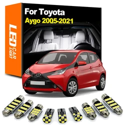 Zoomsee Interior LED Light Kit For Toyota Aygo 2005-2013 2014 2015 2017 2020 2021 Canbus Car Indoor Bulb Dome Reading Trunk Lamp
