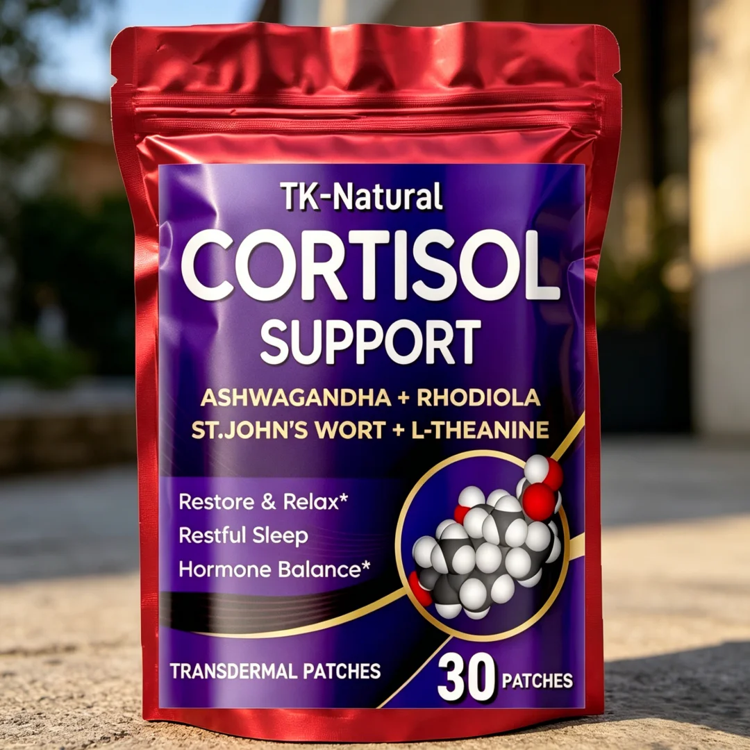 30 Patch Cortisol Supprot Tran - Krill Oil Supplement ulasan dan harga