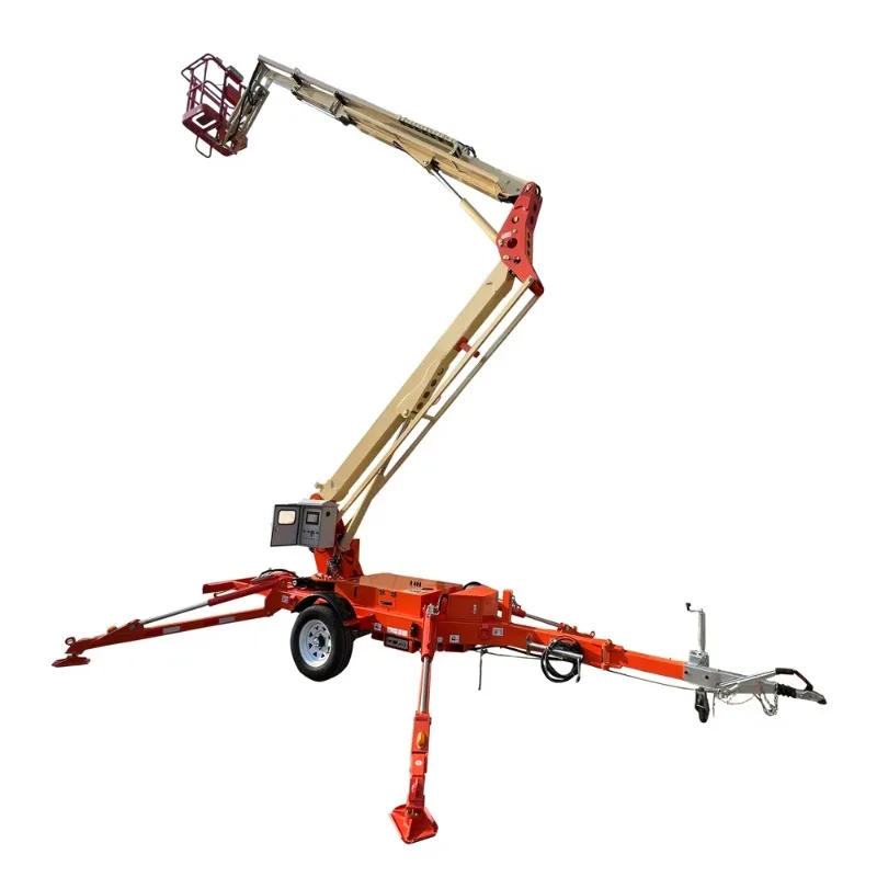 Aerial Work Platform Lift Crank-Arm Aerial Lifting Work Platform Hot Sale Mobile Work Platforms Vehicle