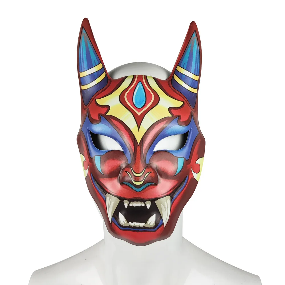 Máscara de impacto Xiao Hannya, Cosplay para adultos y niños, PU + casco EVA, máscaras faciales completas, fiesta de disfraces de Halloween