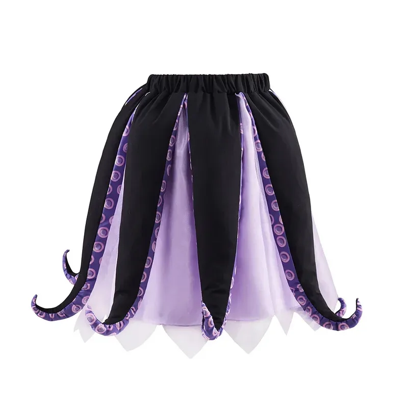 ♥   2025 novo anime cosplay traje curto ursula tentáculos saia mar bruxa má polvo sk ★ ☆ ly99