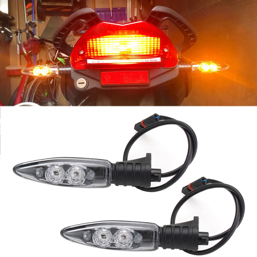 

For BMW HP4 S1000R S1000RR S1000XR R1200GS R1200R R1200RS Motorcycle Front or Rear LED Turn Signal Indicator Light Blinker