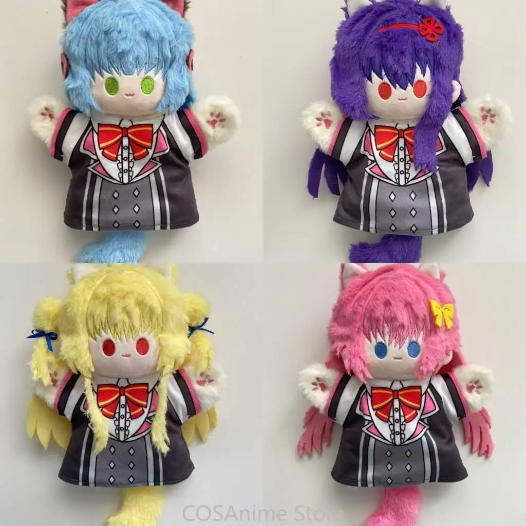 Anime Game ハミダシクリエイティブ Nishiki Asumi Izumi Hiyori Cosplay Adorable Soft Hand Puppets Plush Cotton Figures Cute Gift