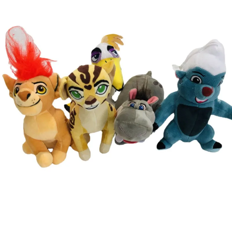 20-25cm Disney The Lion Guard King Kion Simba Fuli Ono Ornaments Toys Animals Doll Christmas Gift