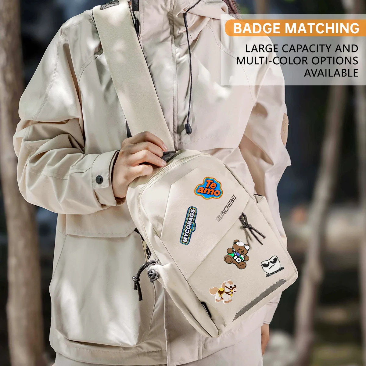 Borsa Tracolla Uomo/Donna Multifunzionale - usage example