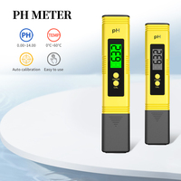 LCD Digital PH Meter Portable Water Quality Tester High Accuracy 0.1 ATC PH Test Pen Water Detector For Aquarium Pool Hydroponic