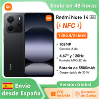 Global version Redmi Note 14 helium G99-Ultra 128GB/256GB camera AI 108MP AMOLED screen 6.67 ''120Hz with 33W Charger NFC