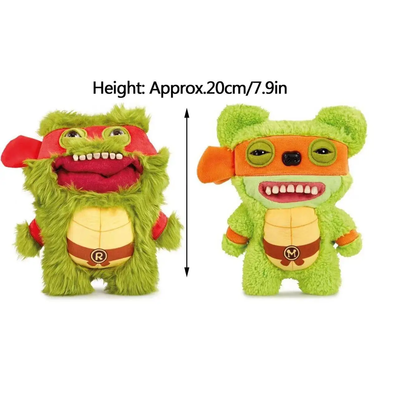 

Tooth monster doll plush toy ugly cute monster funny plush doll ornament budding monster