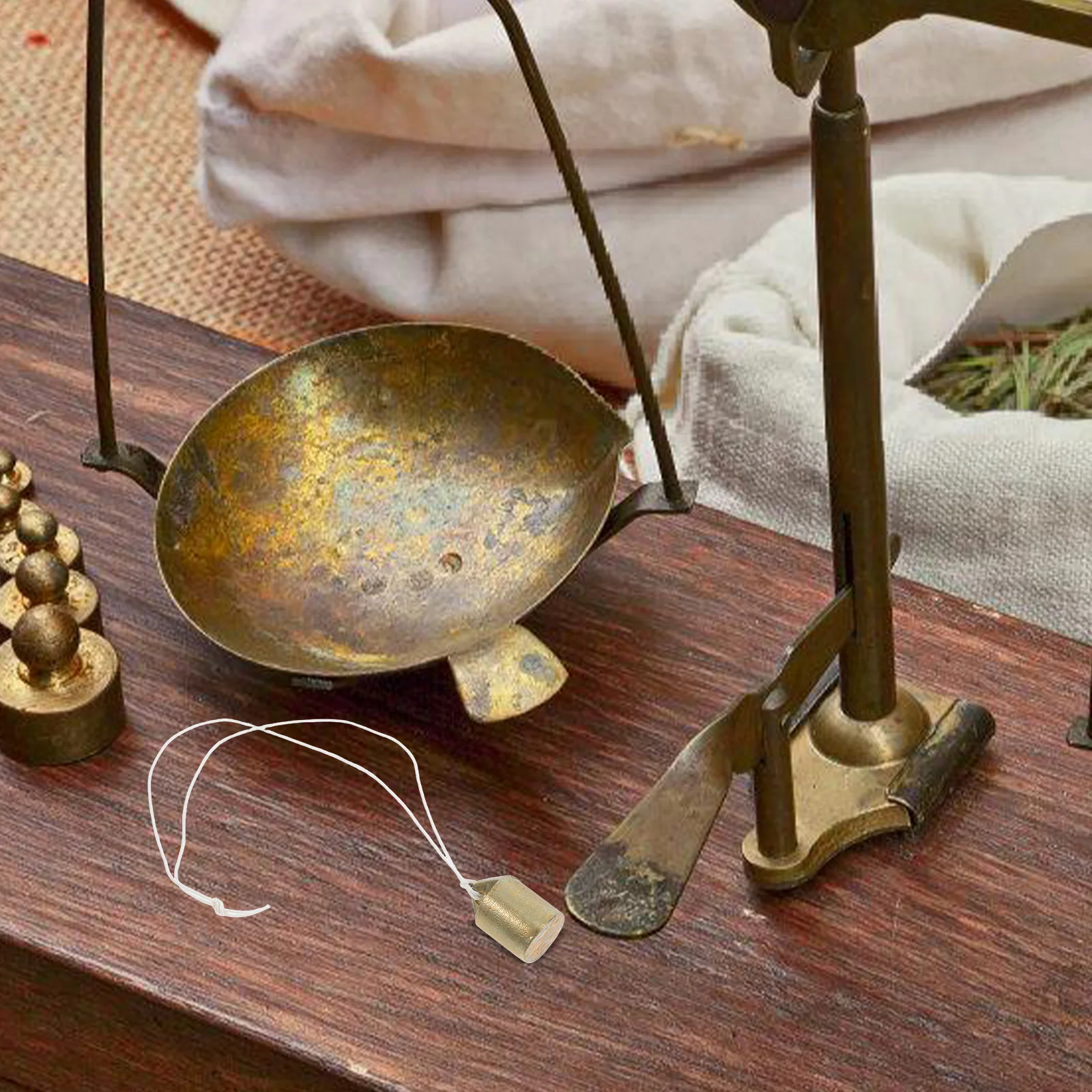 Механические весы, железные гири, винтажный дизайн, простота в эксплуатации для еды, кухонного багажа, весы для взвешивания рыбы