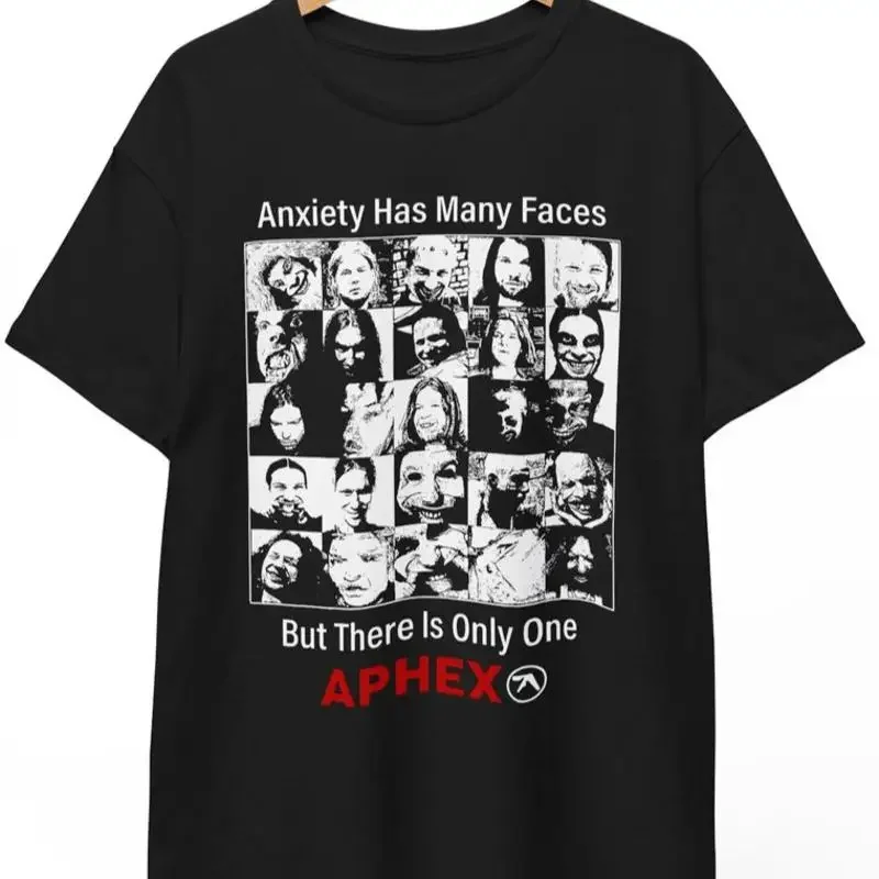 There is Only One Aphex Twin T Shirt Music Band Rock Punk Metal tee