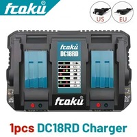 New WIth LED Charger BL1860 Rechargeable Battery 18 V 6000mAh Lithium Ion for Makita 18v Battery 6Ah BL1840 BL1850 BL1830 BL1860