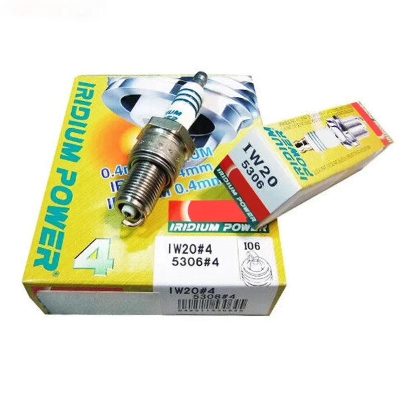 4/6pcs 5306 IW20 Iridium spark plug For Daihatsu Honda Hyundai Kia Lada Mazda Mitsubishi Nissan Opel Subaru Toyota Suzuki