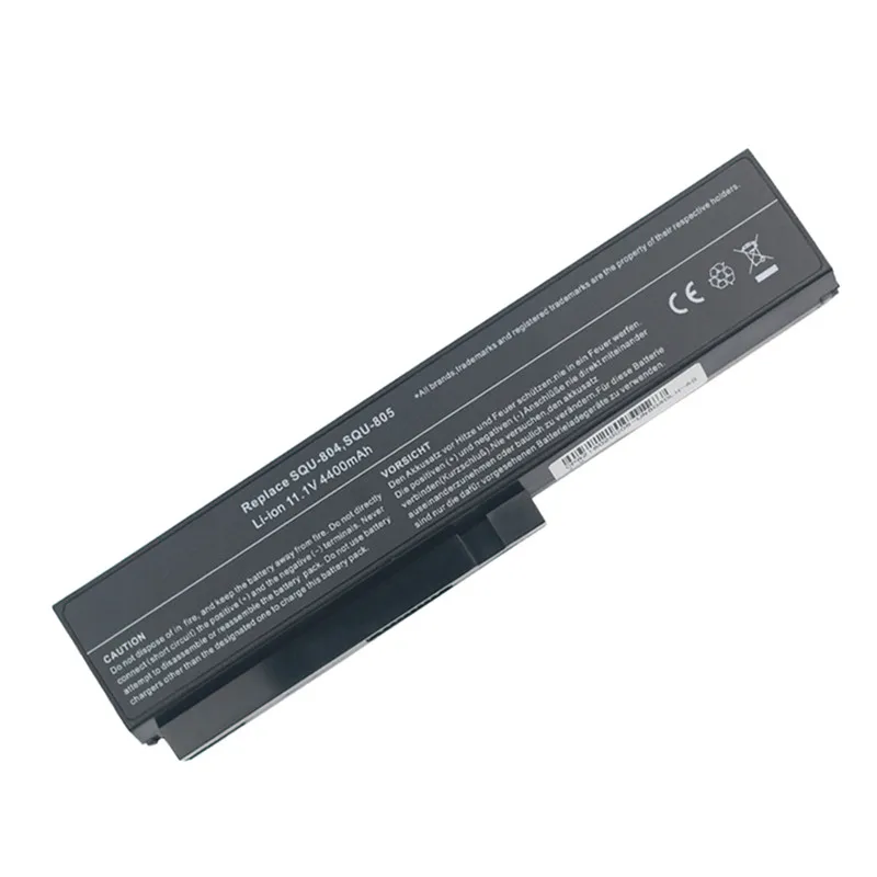 New 6cells Laptop battery for HASEE HP550 HP560 HP650 HP640 HP660 HP430 SQU-804 SQU-805