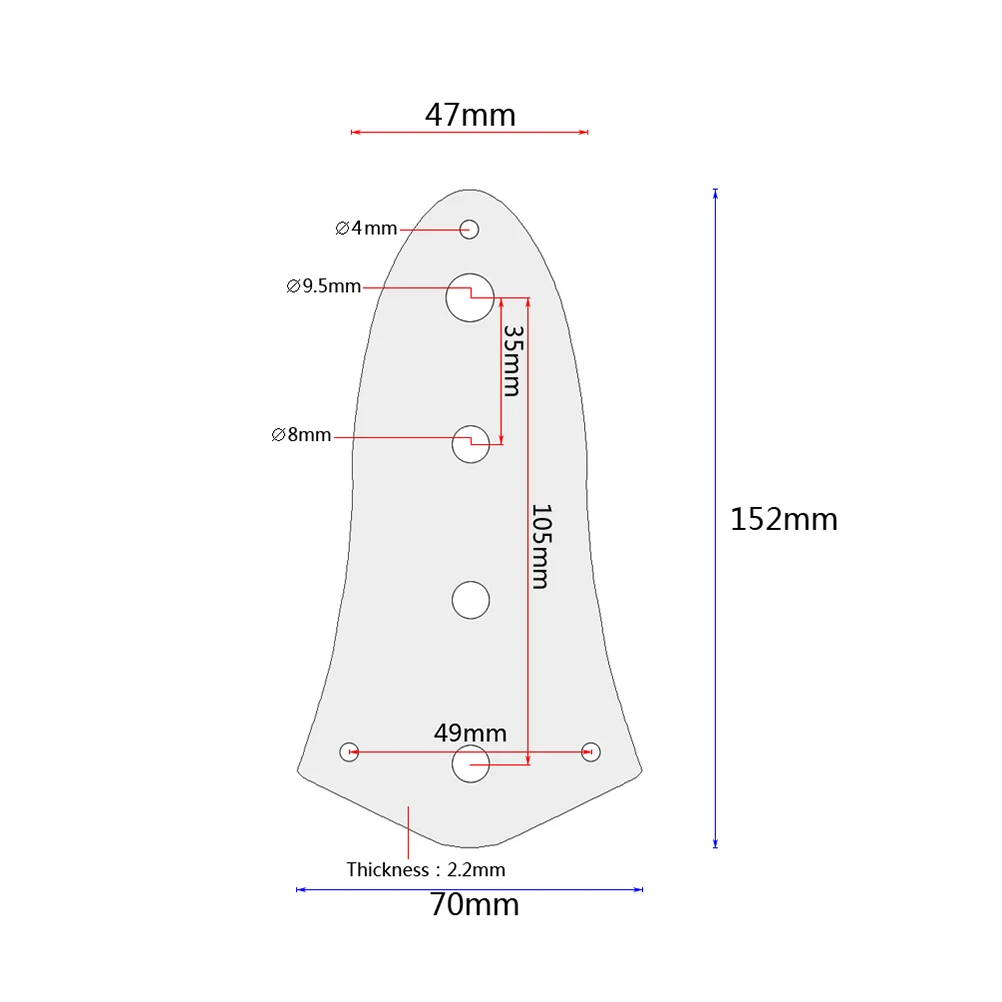 

Control Plate Zinc Alloy For Electric Bass Guitar Chrome Black Fits Replacement Vintage Steel Parts Accessories