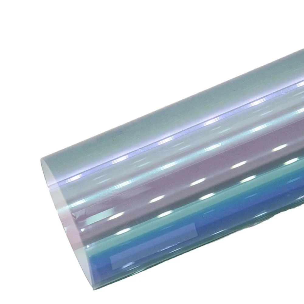 

5*98.4ft High UV Protection Window Tint Film for Front Windshield Neo Blue Purple Chameleon Tinting Foil Rear Tinted Color