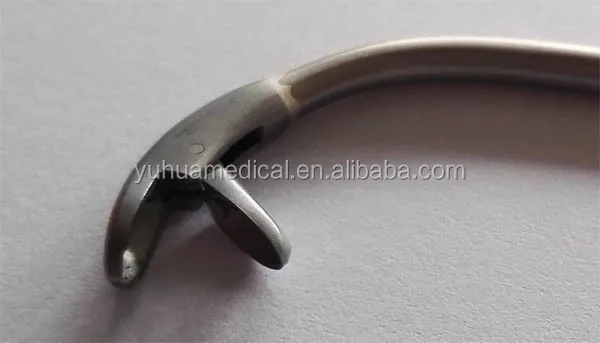 Nasal polypus forceps (down bent 90degree), Nose instruments