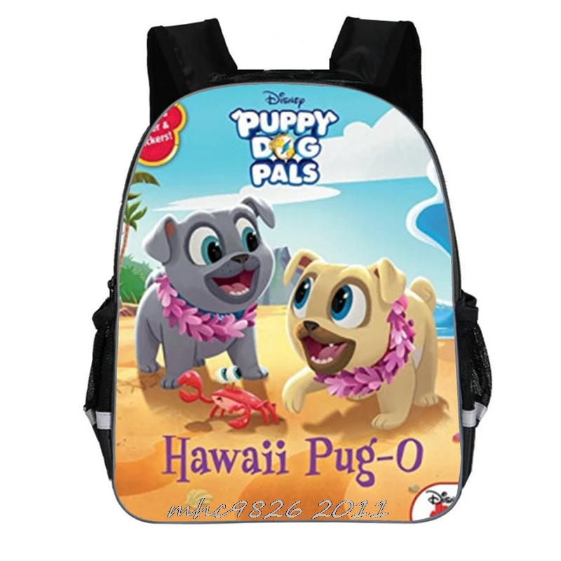 New Anime Puppy Dog Pals Kids School Bag Boys and Girls School  Cartoons Bag Backpacks for Girls Backpack Birthday Gift