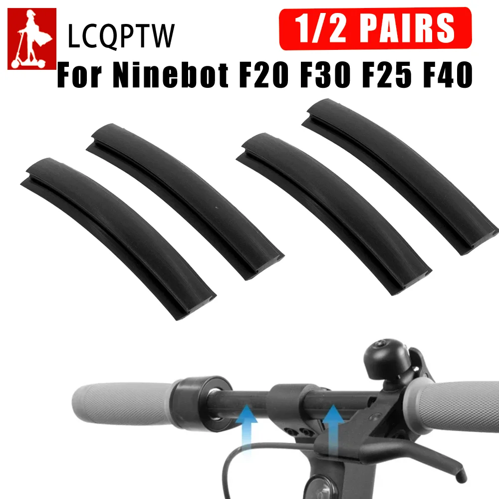 1/2 Pairs Electric Scooter Handlebar Sealing Plug for Ninebot F20 F25 F30 F40 Handle Bar Handrail Front Sealing Plugs Faucet