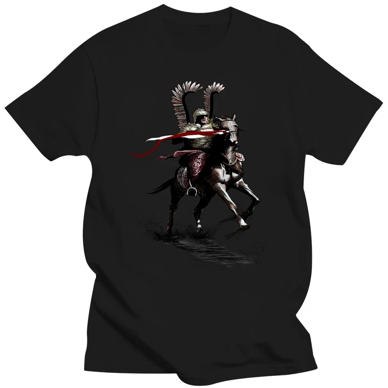 Polish Winged Hussar Cavalry Men T-Shirt Short Casual oversized t shirt 2021 harajuku mens t shirts