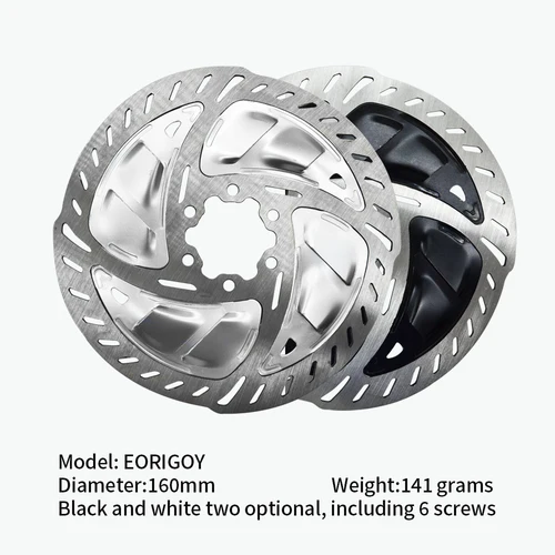 Imagen 2 del producto Rotor flotante de refrigeración de freno de disco de bicicleta de montaña, 140MM, 160MM, para bicicleta de montaña, rotor de enfriamiento rápido, freno RT900 de 6 pernos