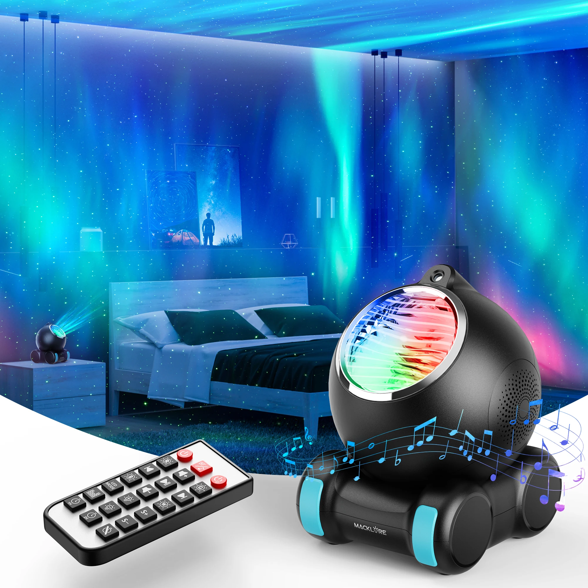 clearance-price-16-projection-patterns-galaxy-star-projector-night-light-type-c-powered-with-white-noise-for-kids-bedroom