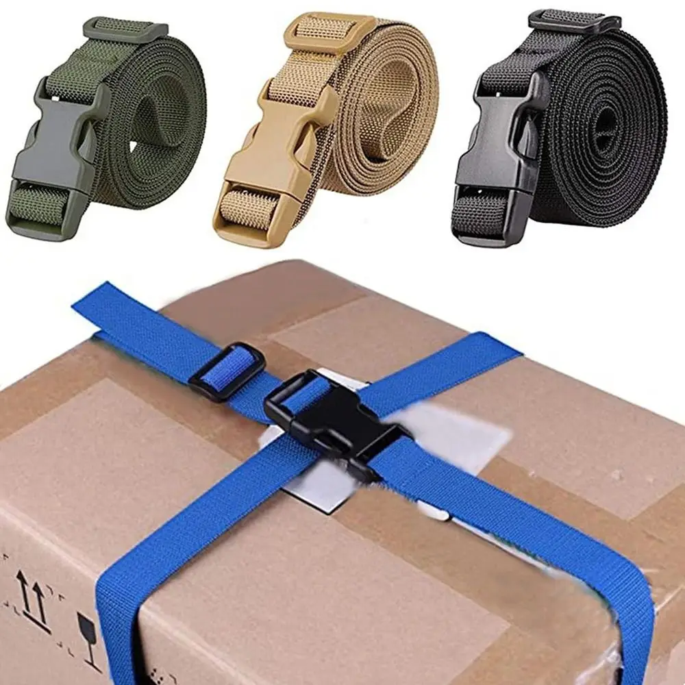 Nylon Luggage Bundling Packing Straps Suitcase Belts Adjustable Luggage Straps Protective Belt Fixed Straps