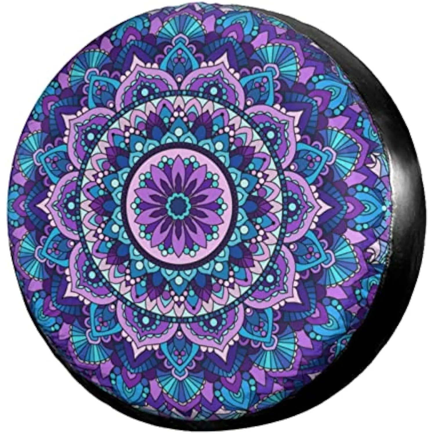 

Чехол для запасного колеса Bohemian Mandala, прочный пыленепроницаемый чехол на колесо, подходит для прицепа внедорожника на колесах