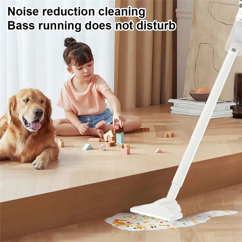 【Hot Cake】5000Pa Large Suction Vacuum Cleaner USB Rechargeable Cordless Handheld Vacuum 2400Mah Electric Sweeper For Pet Hair