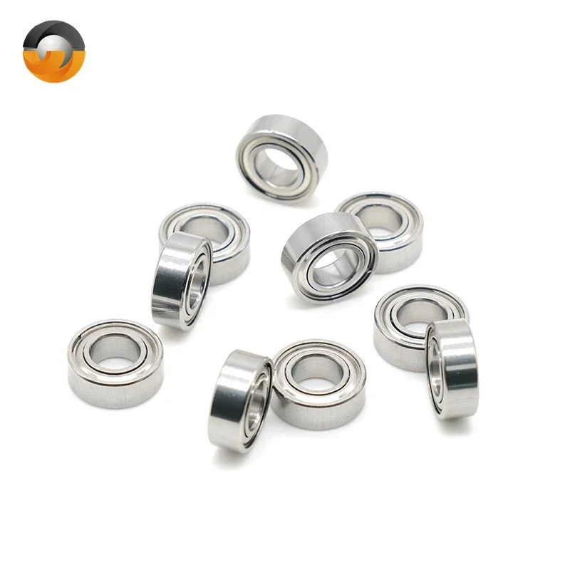 4Pcs 687ZZ 7x14x5 mm Deep Groove Ball Bearing  Mini Bearing 687