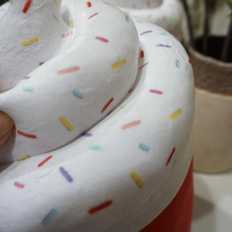 38cm Ijs Bubble Tea Pluche Kussen Gevuld Koffie Aardbei Bosbes Appelsap Parels Melk Thee Kussen Decoratie Cadeau