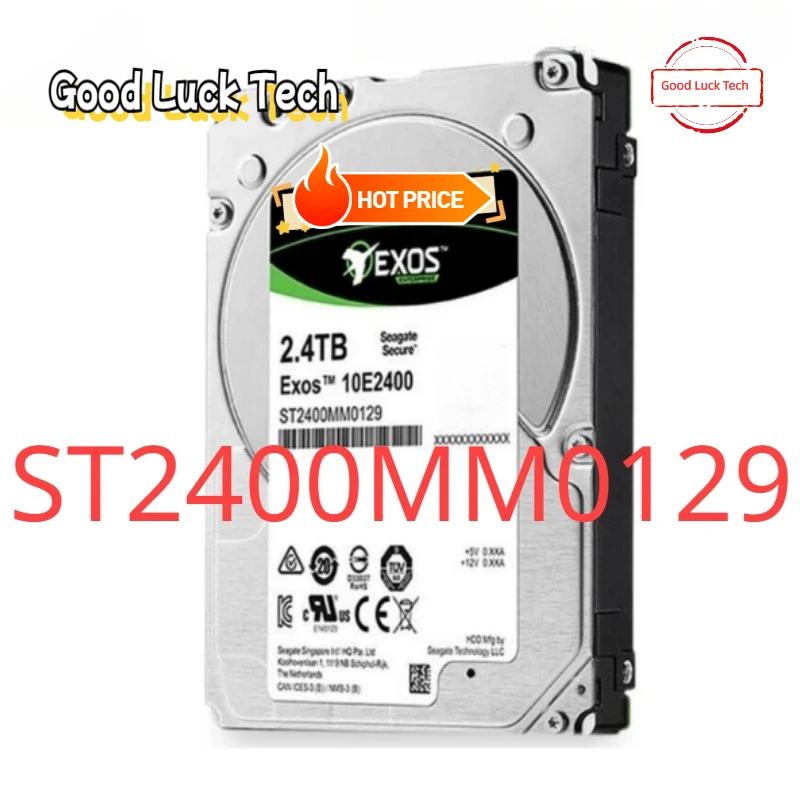 HDD For Sea-gate ST2400MM0129 2.4T 10K SAS 12G 2.4TB 10K SAS 2.5 ST2400MM0129 Server Hard Disk