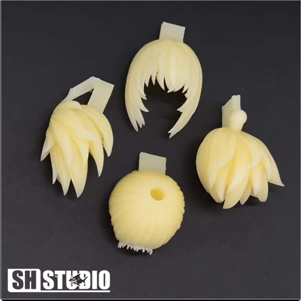 Lumaca SH STUDIO 1/12 Mecha Girl Dea Dispositivo Tre Colori Stile di Capelli F3 Gruppo Resina GK Parti Modificate Modello In Magazzino