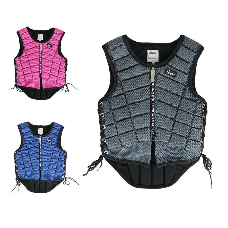 Honeycomb Equestrian Armor Riding Equipment Multi-Directional Protective Vest Adult Child Knight Clothing Lightweight Breathable