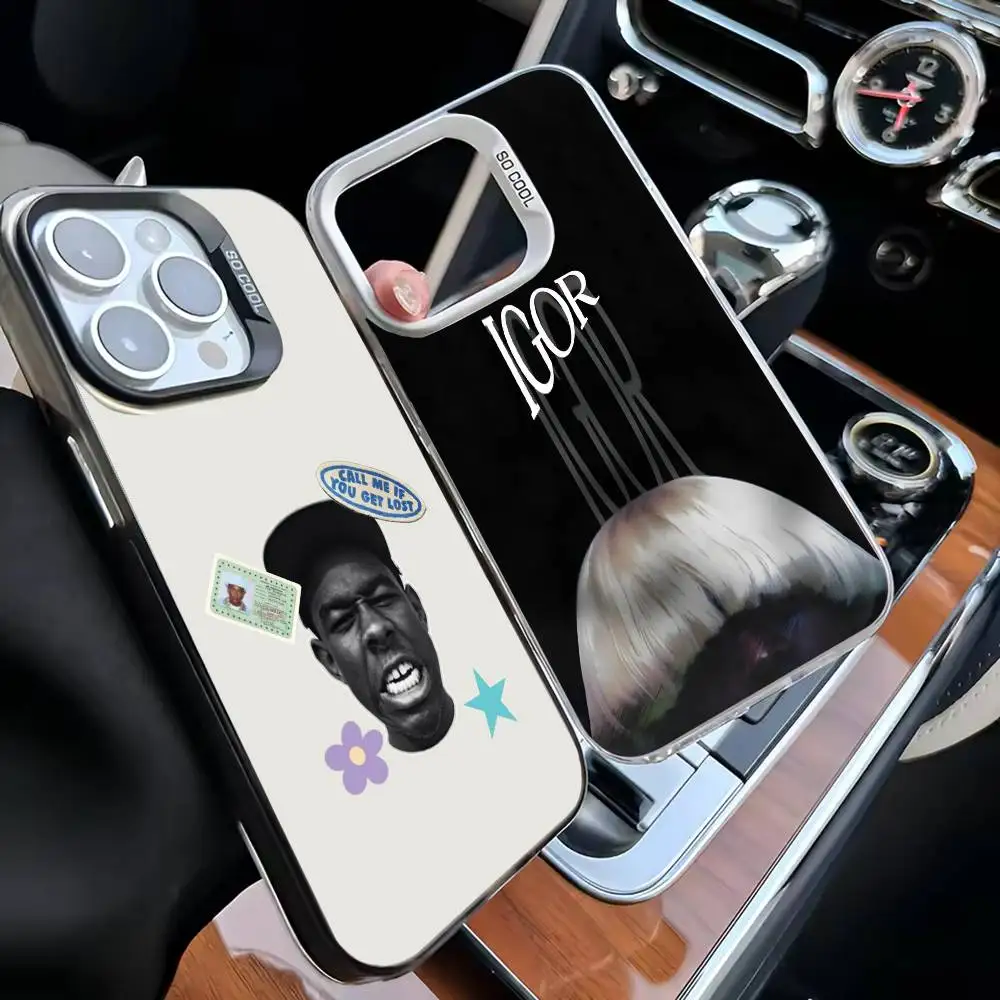 

T-Tylers The Creator Phone Case For iPhone17,16,15,14,13,12,11 Plus,Pro Max Black Matte Shockproof Cover