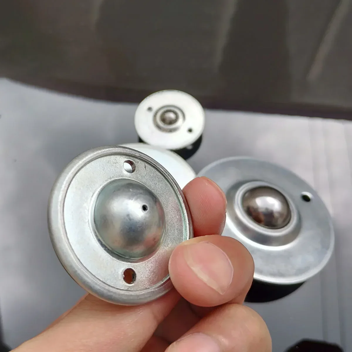 CY-12/16/19/22/25/30/38B Universal Ball Transfer Caster Wheel Ball Bearing Conveyor Roller Caster Furniture Desk Cabinet DIY