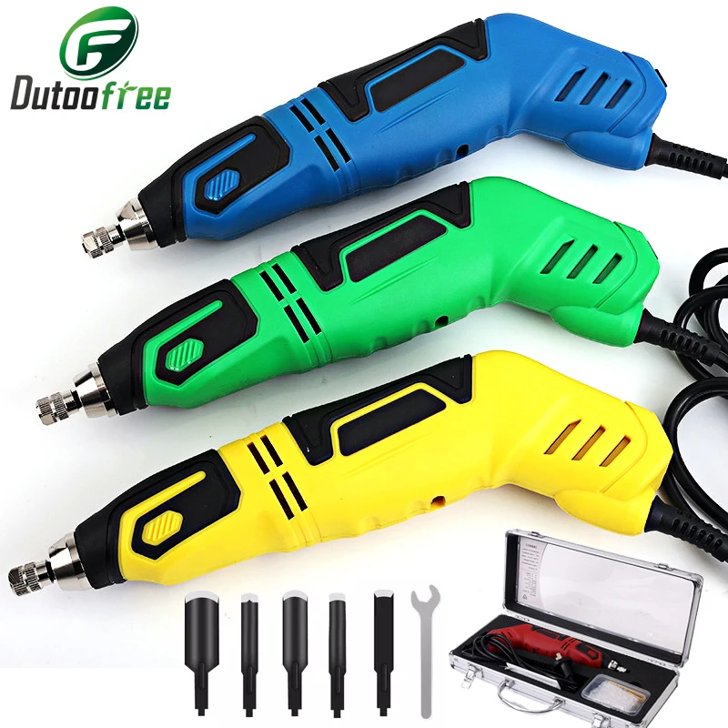 220V 60W Woodworking Engraving Machine Electric Carving Knife Small Carved DIY Electrical Tools For Root Carving Carpentry