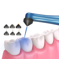 Cabeça cura dental multifuncional, cabeça leve, 1 segundo