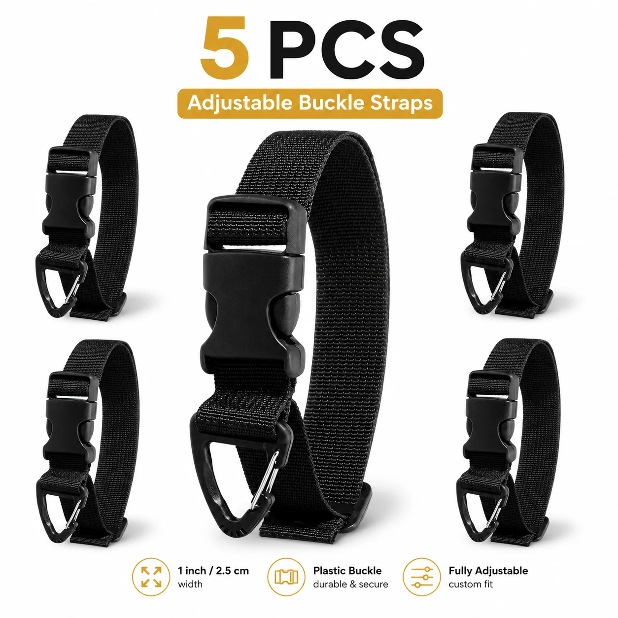 Adjustable Garden Hose Strap Extension Line Organizer Reusable Cable Management Ties Hanging Storage Straps for Garages
