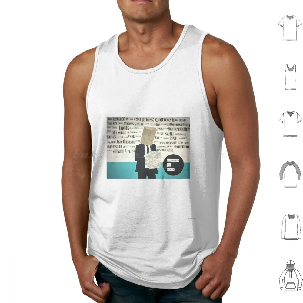 Sincerity Is Scary Lyrics-The 1975 Tank Tops Print Cotton The 1975 Matty Healy Matt Healy Sincerity Is Scary A Brief