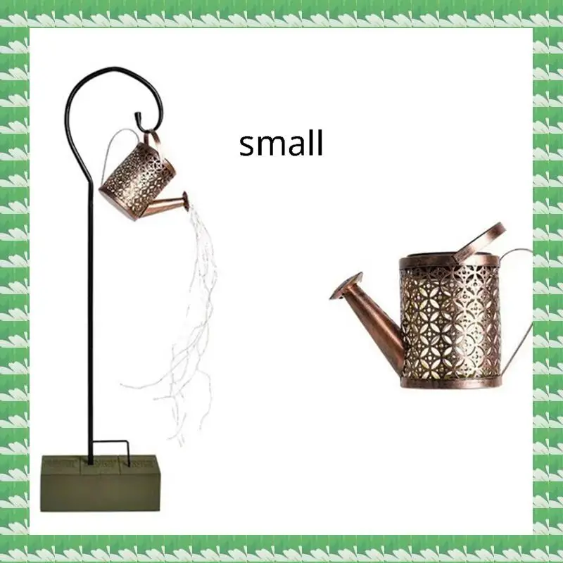 

ONCE Solar Watering Pot Lights Vintage Metal Kettle Light String Waterproof LED Fairy Lights Solar Garden Outdoor