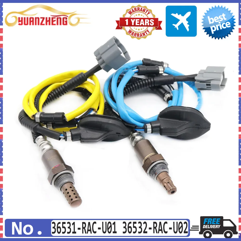 

NEW 36531-RAC-U01 36532-RAC-U02 Upstream Downstream Car Air Fuel Ratio Lambda O2 Oxygen Sensor For Honda Accord 2.0L 2003-2007